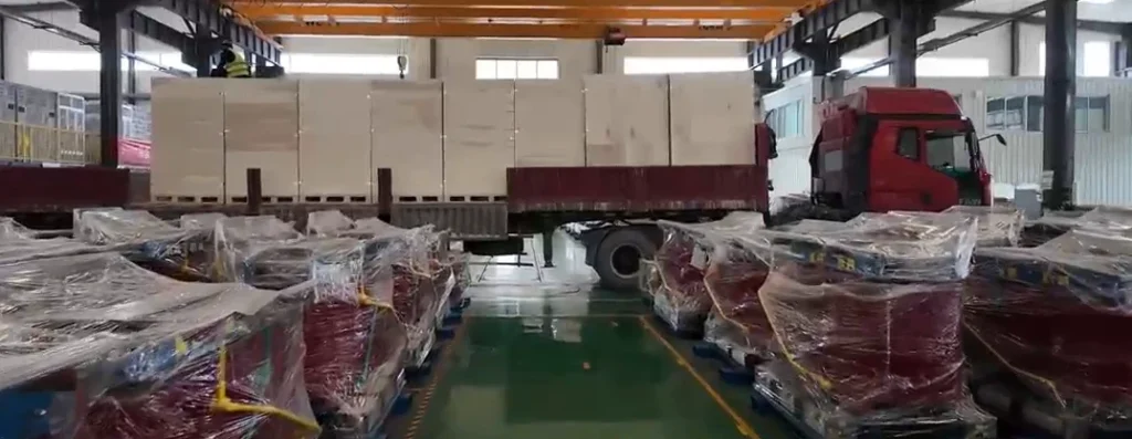 Dry-type Transformer Packaging and Shipment