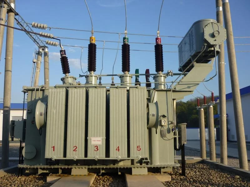110KV class three phase oil immersed power transformer