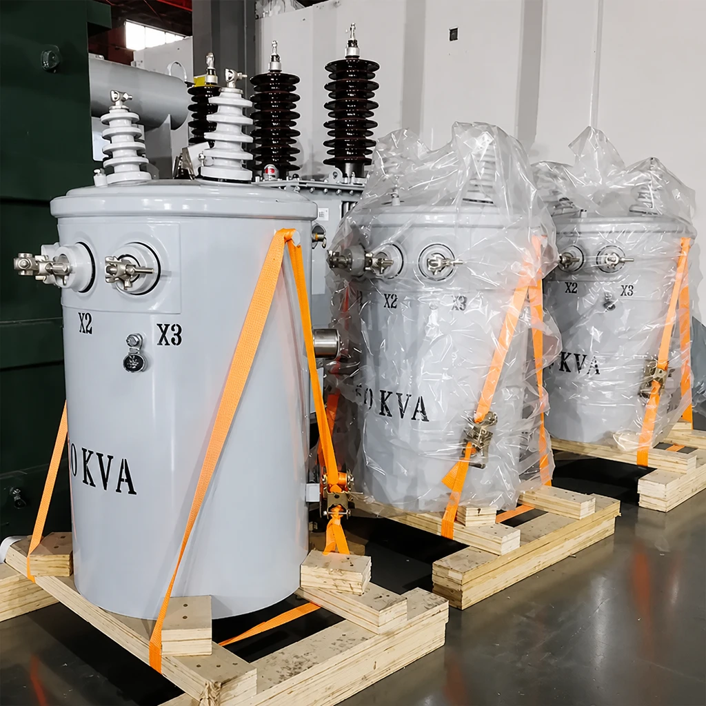 Pole Mounted Transformer Packaging and Shipment