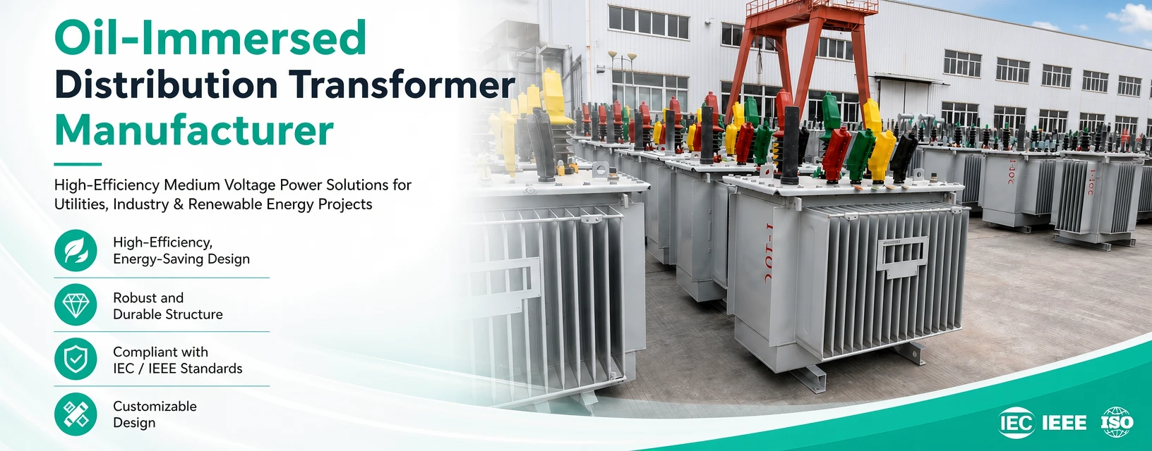 Oil-immersed distribution transformer