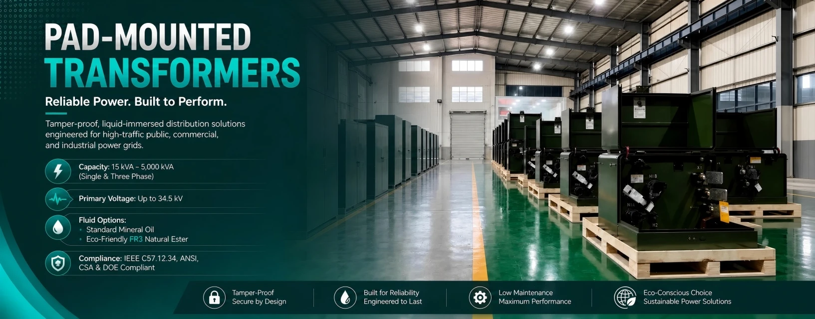 pad-mounted transformer manufacturer
