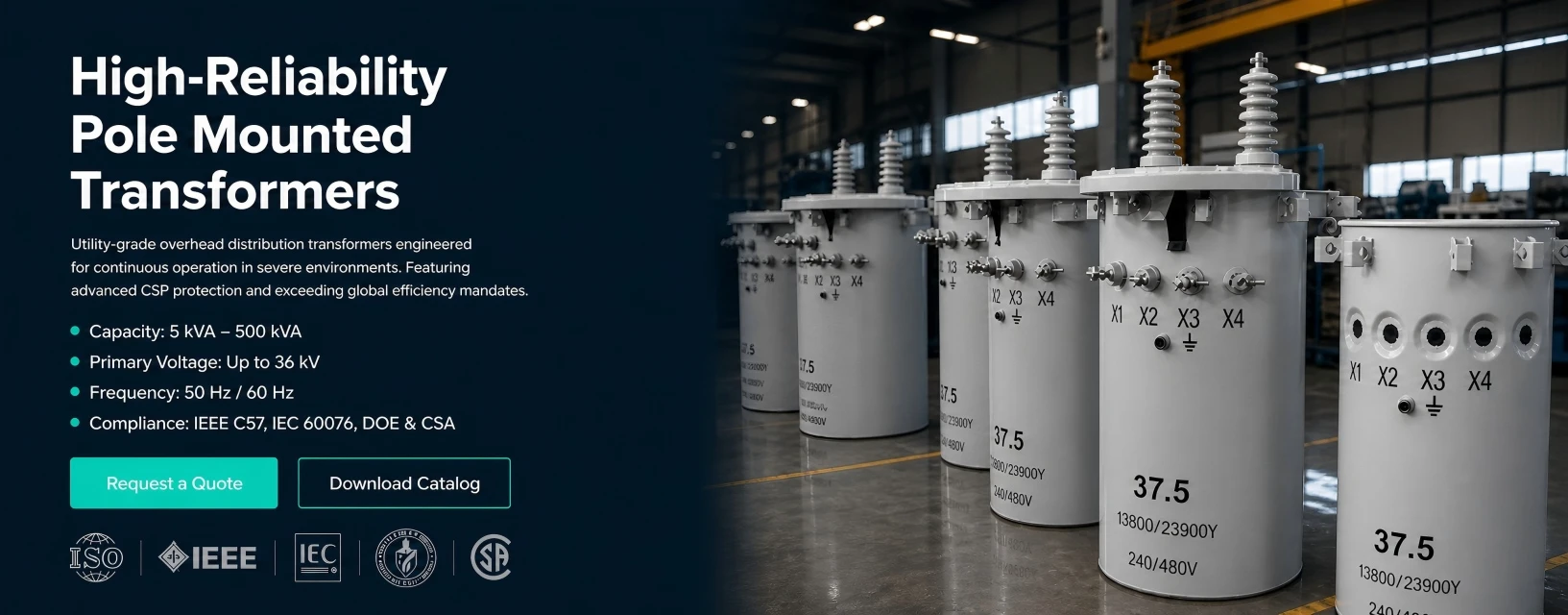 Pole Mounted Transformer Manufacturer