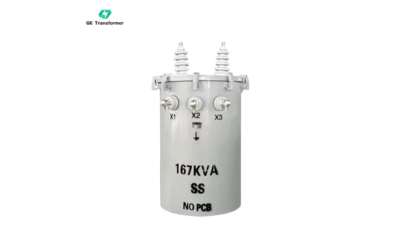 167 kva pole mounted transformer